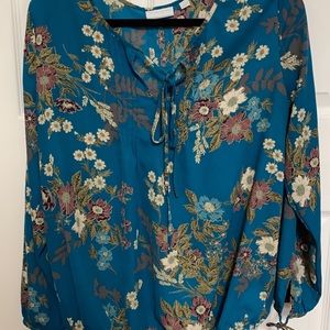 NY&CO Floral Blouse